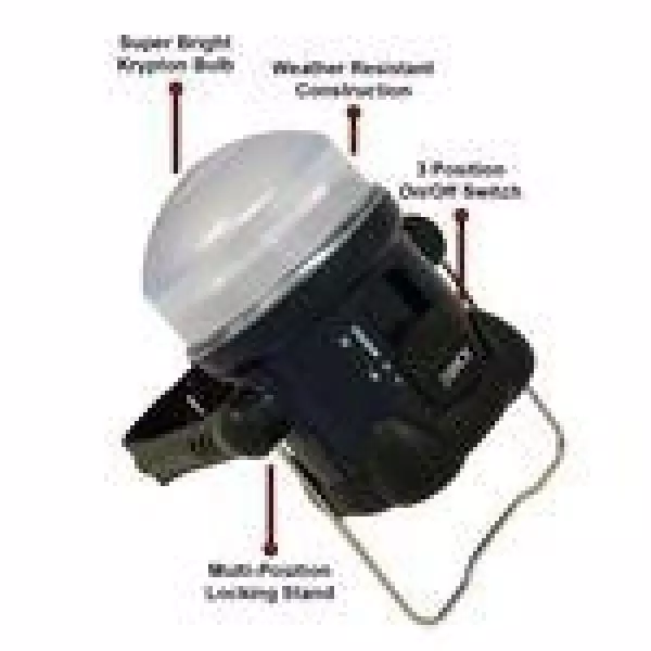 Dorcy Portable Dual Focusing LED Area Lamp Lantern, 40 Lumens, Green