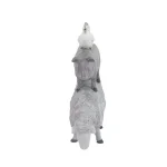 LITTON LANE 3-Stacked Barn Animals Polystone Sculpture - Farmhouse Sheep, Pig, and Chicken Statuary thumbnail 5