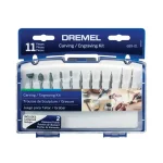 Dremel 11-Piece Carving and Engraving Kit for Stone, Glass, and Terra Cotta thumbnail 2