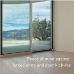 SecurityMan 2-in-1 Adjustable Door Knob Jammer and Sliding Patio Door Security Bar - High Grade Iron thumbnail 2