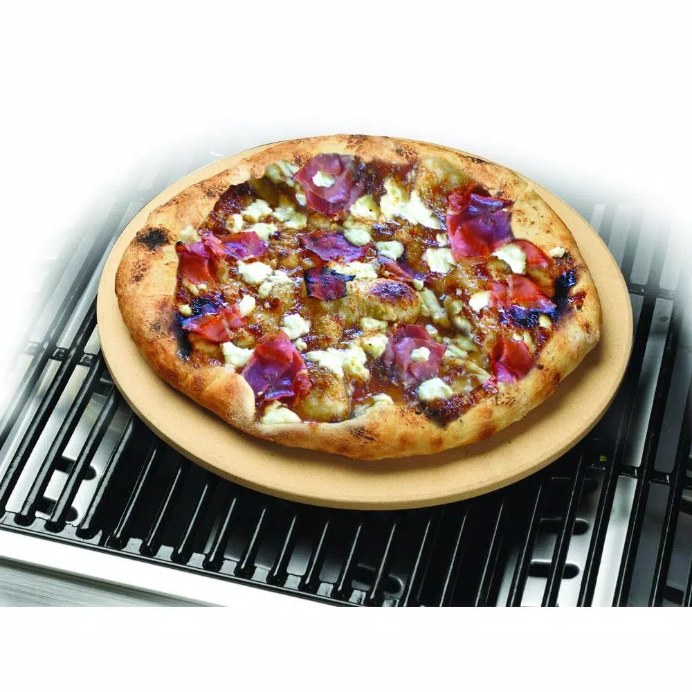 Cuisinart Alfrescamore 13 in. Cordierite Pizza Stone, Chip Resistant & Heat Resistant