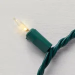 Home Accents Holiday 300-Light LED Warm White Mini String Lights, Constant On, Green Wire (Set of 2) thumbnail 5