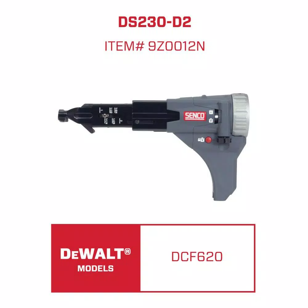Senco DeWalt DS230-D2 2 in. Auto-Feed Screwdriver Attachment for DCF620