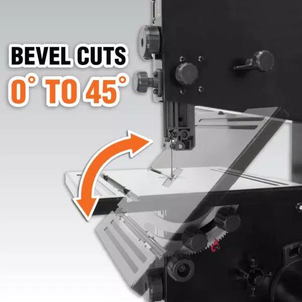 WEN 9 in. Benchtop Band Saw, 2.5 Amp, 1/3 HP Corded Vertical Band Saw