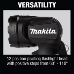 Makita 18V LXT Cordless LED Flashlight, 160 Lumens, DML815B thumbnail 2
