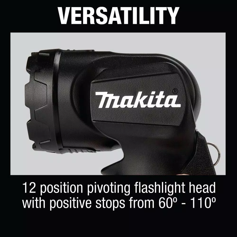 Makita 18V LXT Cordless LED Flashlight, 160 Lumens, DML815B