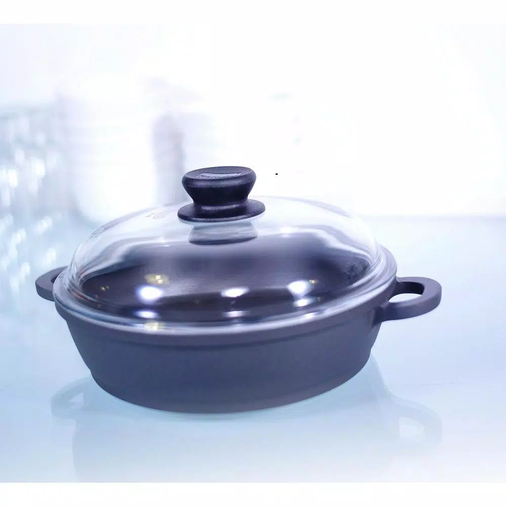 Berndes Classics 11.5 in. 4 Qt. Tradition Saute Casserole with Glass Lid