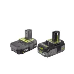 Ryobi 18V ONE+ Battery Combo Kit: 2.0 Ah Compact & 3.0 Ah LITHIUM+ HP High Capacity Lithium-Ion Batteries thumbnail 1