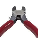 Klein Tools 7.65 in. Plastic Cutting Pliers with Red Dipped Handles thumbnail 5