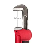TEKTON 24 in. Pipe Wrench for Pipes up to 3.75 in. O.D. thumbnail 3