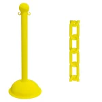 Mr. Chain Heavy-Duty Stanchion and Chain Kit, Yellow thumbnail 2