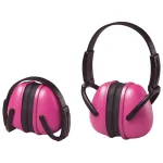 ERB 239 Foldable Ear Muffs, Pink, NRR 23 dB Hearing Protection thumbnail 1