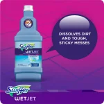 Swiffer WetJet Multi-Surface Floor Cleaner Solution Refill, 42.2 oz (2-Pack) thumbnail 4