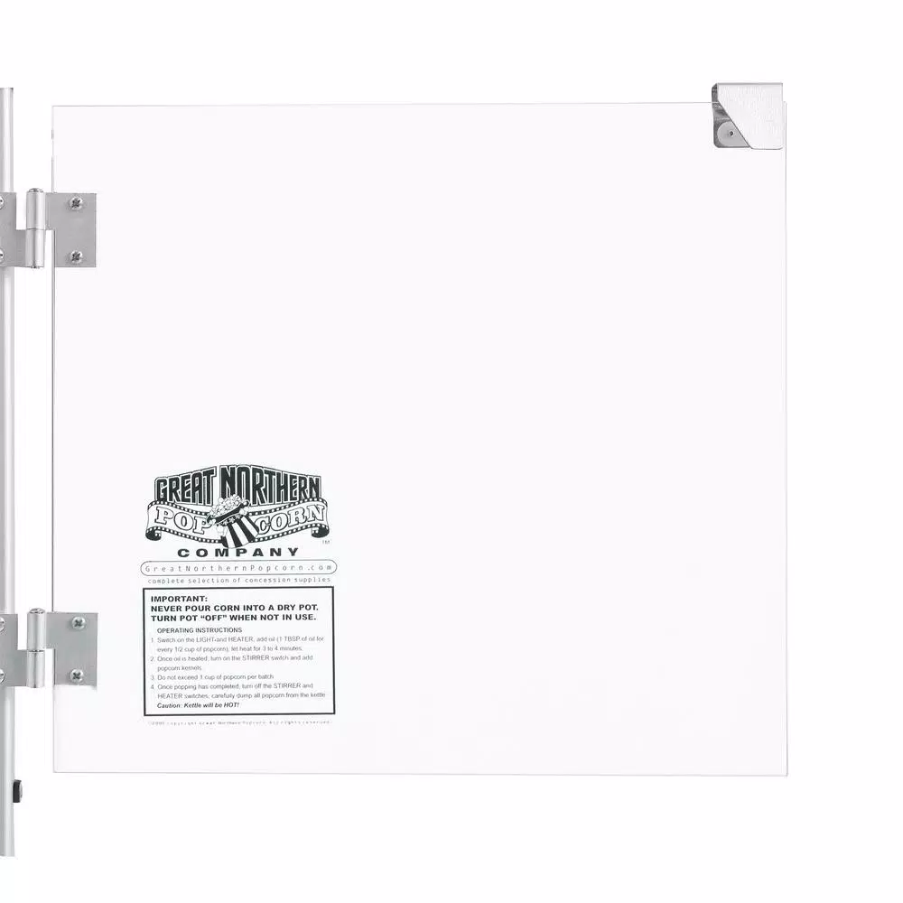 Great Northern Great Norther Foundation 6 oz. Black Countertop Popcorn Machine with Stainless Steel Kettle