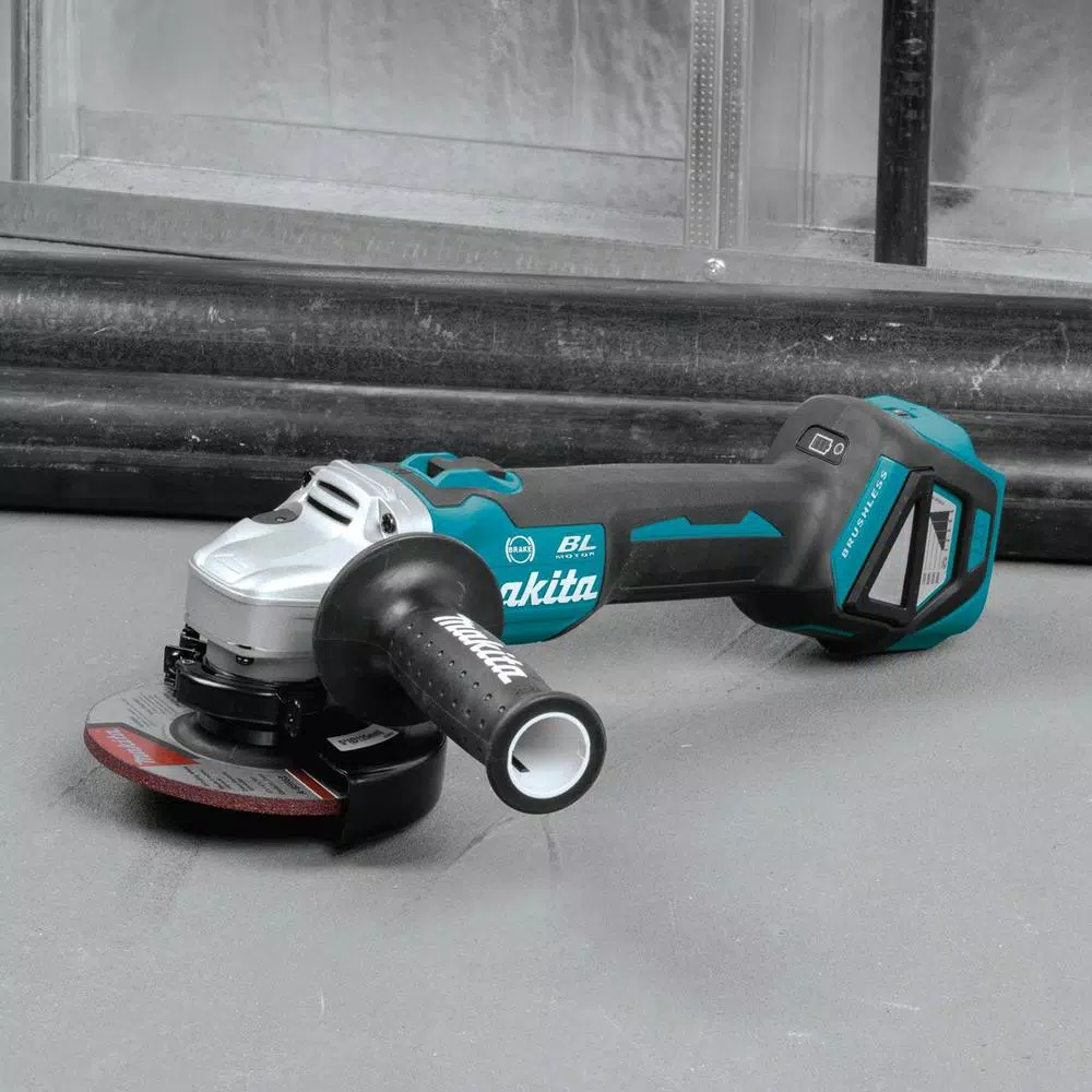 Makita 18V LXT Brushless 4-1/2 in. / 5 in. Cordless Angle Grinder with AWS & Electric Brake (Tool Only)