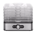 Maximatic Elite Gourmet 5-Tray Stainless Steel Food Dehydrator, Black thumbnail 2