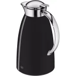 Alfi Gusto Glass Vacuum Carafe, 1.06 Qt. Black Lacquered Metal Thermal Server thumbnail 4
