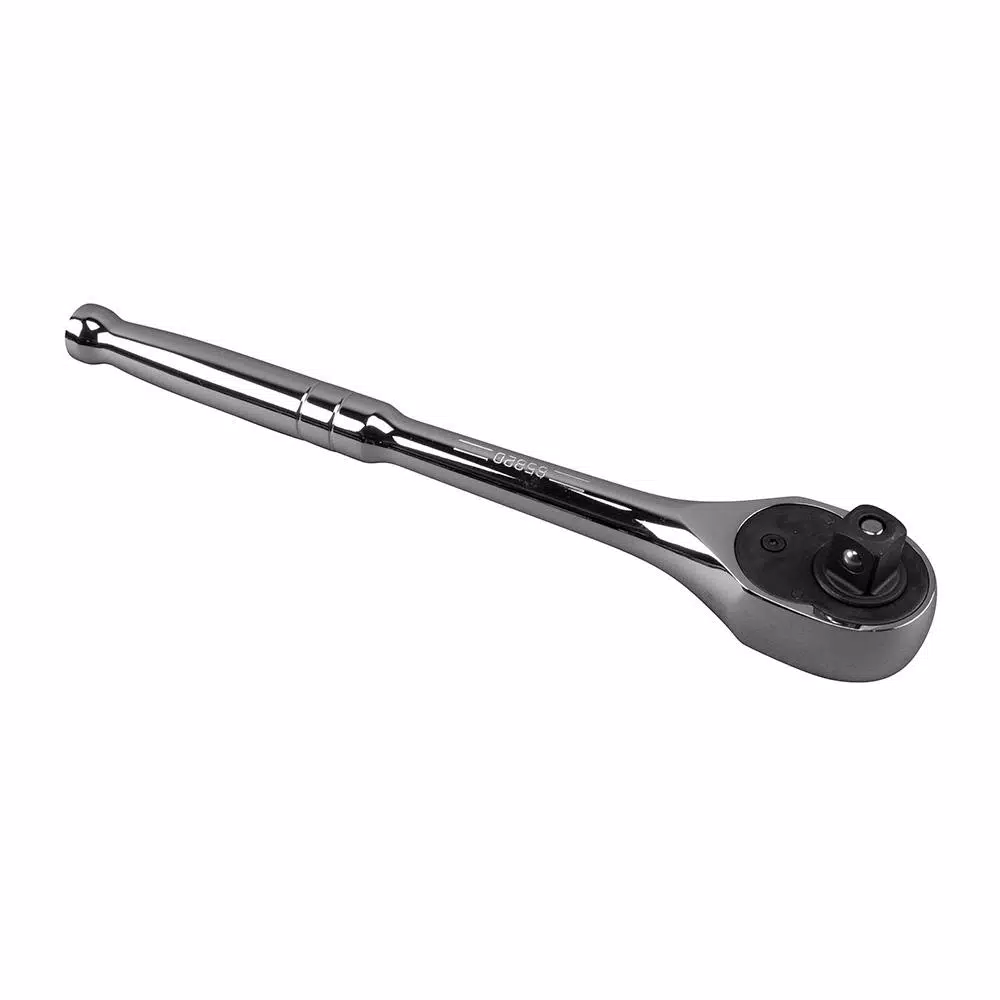 Klein Tools 1/2 in. Drive Alloy Steel Ratchet, 10 in.