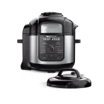 Ninja Foodi Deluxe 8 qt. Electric Pressure Cooker and Air Fryer, Stainless Steel thumbnail 1