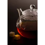 GROSCHE Monaco 42 oz. Borosilicate Glass Loose Leaf Teapot with Infuser thumbnail 5
