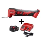 Milwaukee M18 18V Lithium-Ion Cordless Oscillating Multi-Tool Starter Kit with 5.0Ah Battery and Charger thumbnail 1
