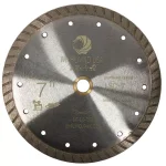 Whirlwind USA 7 in. Turbo Rim Diamond Blade for Concrete, Stone, Brick, and Masonry thumbnail 1