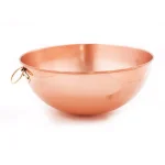 Old Dutch 4.5 Qt. Solid Copper Beating Bowl for Egg Whites and Baking thumbnail 2