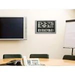 La Crosse Technology Jumbo Digital Atomic Wall Clock with Temperature and Calendar thumbnail 4
