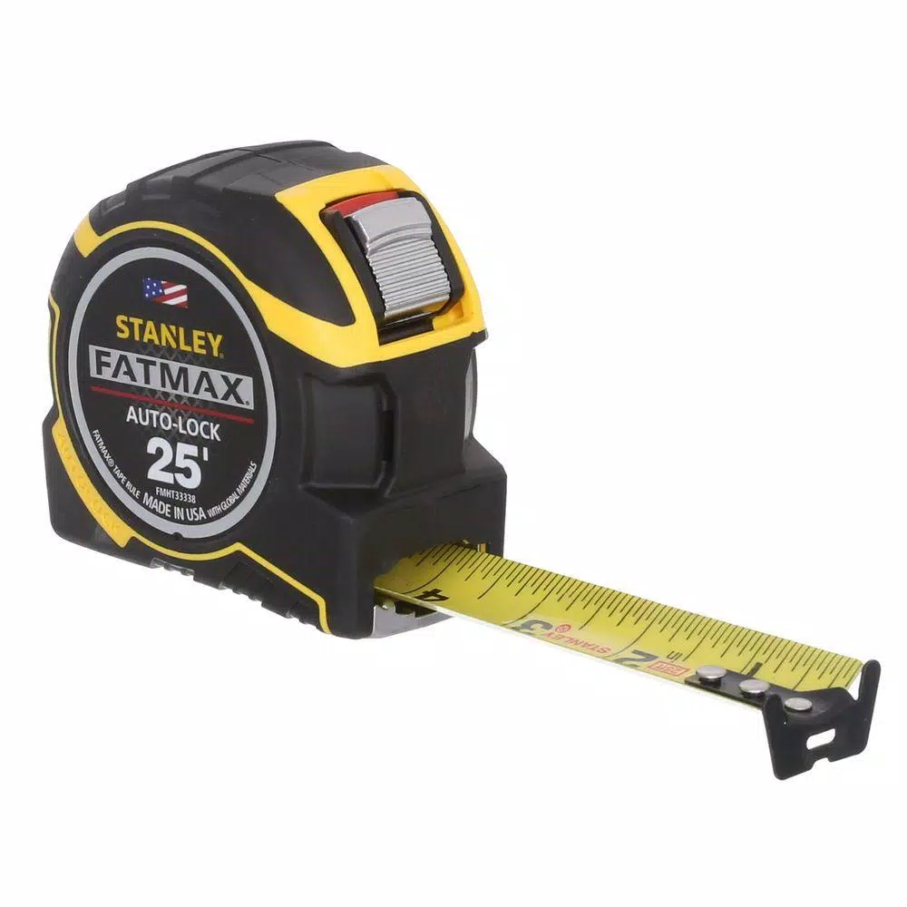 STANLEY FATMAX 25 ft. x 1-1/4 in. Auto Lock Tape Measure, 4-Pack