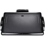 Brentwood Appliances 1400W Nonstick Electric Griddle with Warming Drawer, 200 sq. in., Black thumbnail 2