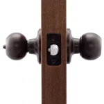 Copper Creek Tuscan Bronze Keyed Entry Door Knob, ANSI Grade 2 Residential & Commercial Lockset thumbnail 3