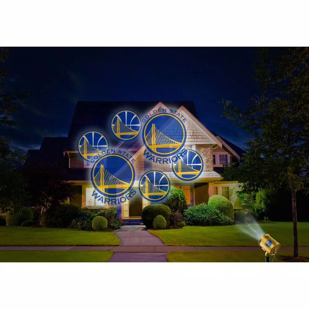 Unbranded NBA Golden State Warriors Lite-Imation Team Pride LED Projector Light