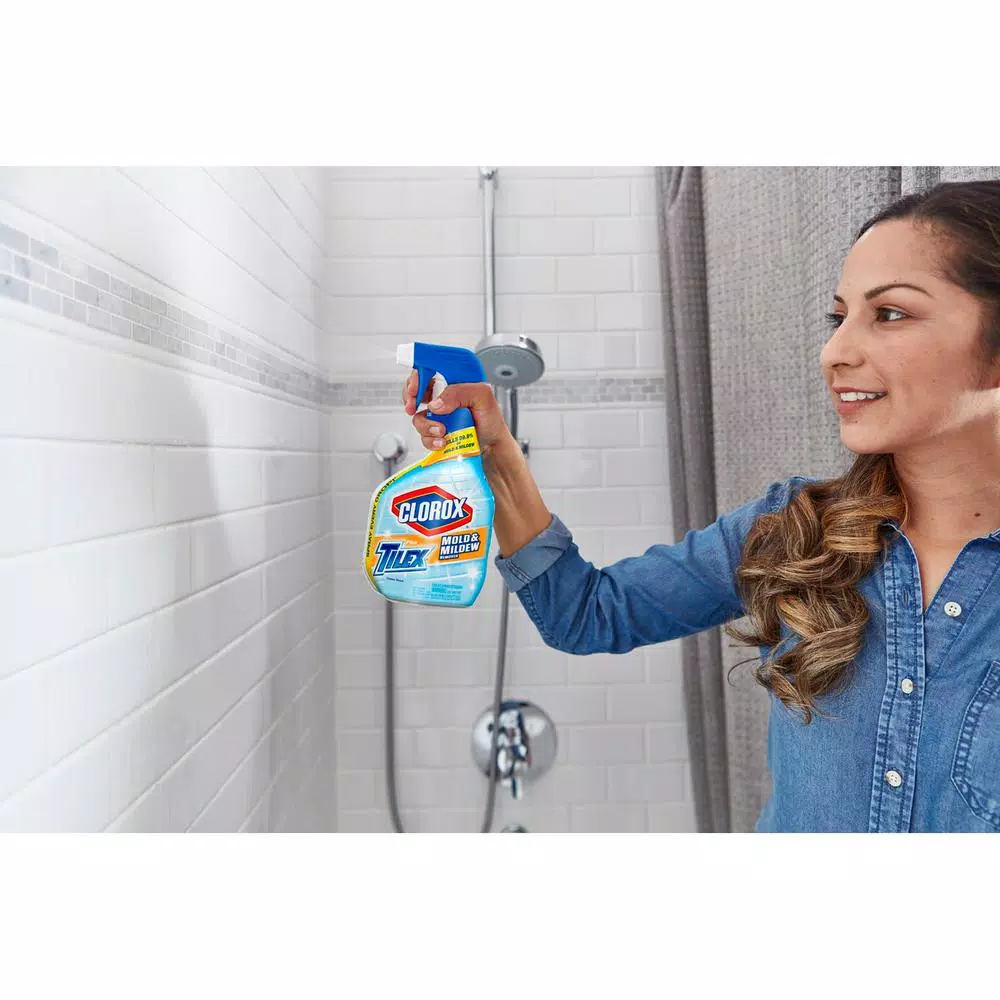 Clorox Plus Tilex Mold and Mildew Remover & Clorox Toilet Bowl Clinging Bleach Gel 2-Pack Bundle
