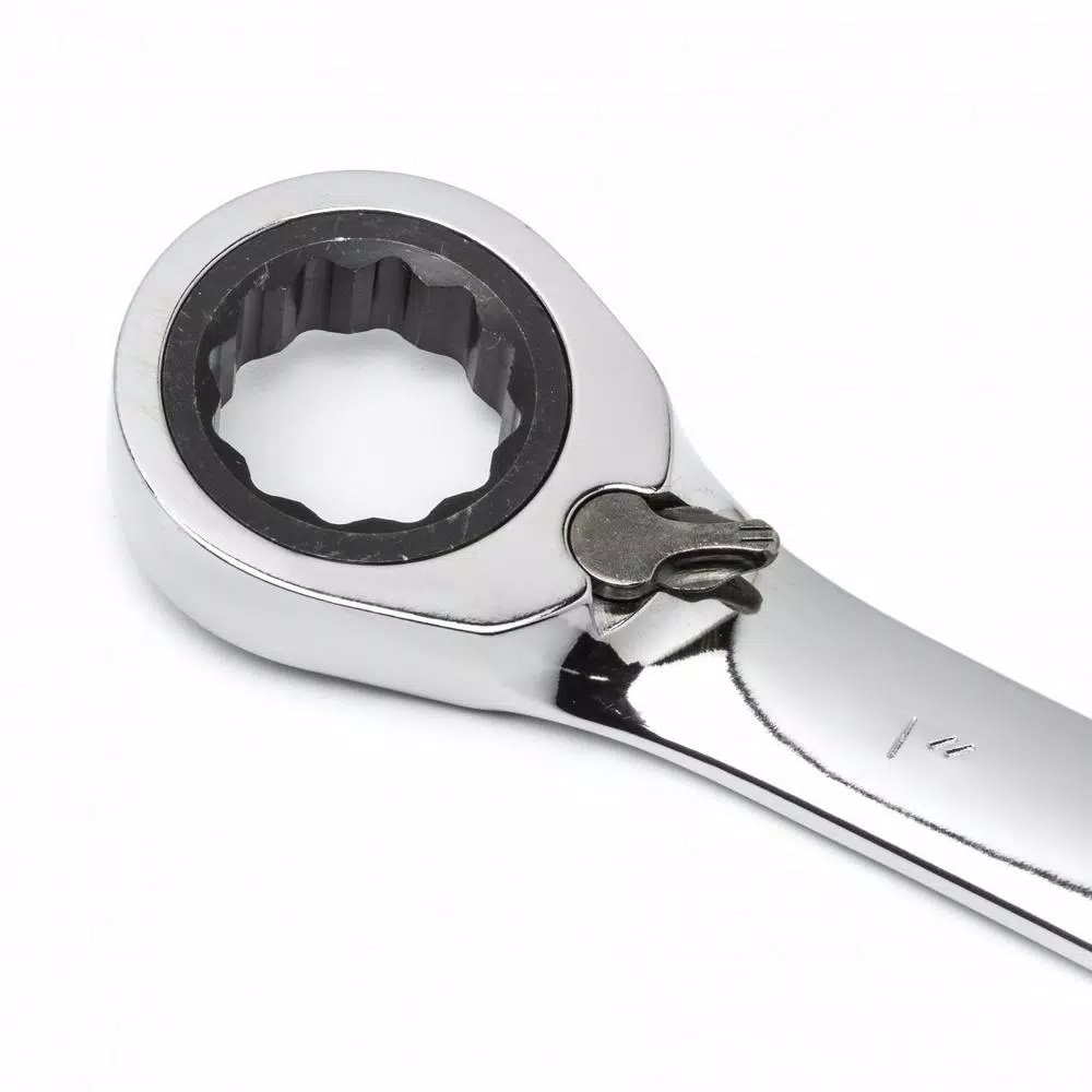 GEARWRENCH 15/16 in. Reversible Ratcheting Combination Wrench, 12-Point Steel