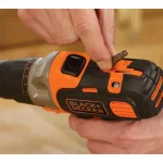 BLACK+DECKER 20V MAX Matrix Cordless Drill/Driver Kit with 1.5Ah Battery and Charger thumbnail 3