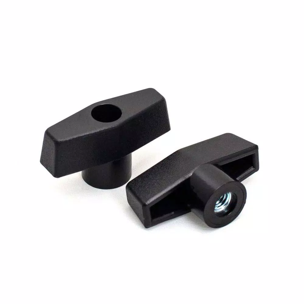 POWERTEC 1/4 in. - 20 T-Handle Thru Knob, 5-Pack