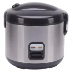 SPT 6-Cup Stainless Steel Rice Cooker and Slow Cooker with Steam Tray thumbnail 1