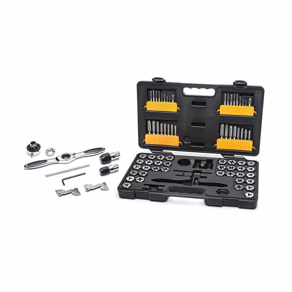 GearWrench 75-Piece SAE/Metric Ratcheting Tap and Die Set
