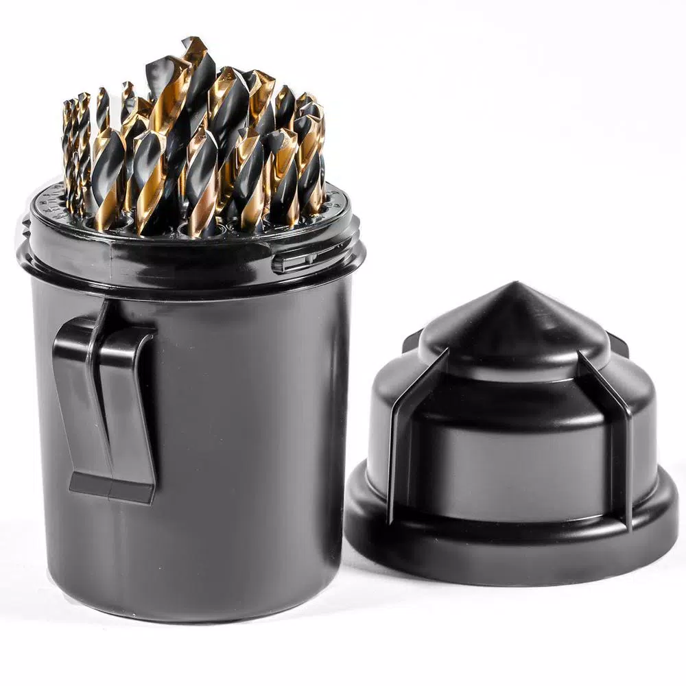 Stark ELITE 29-Piece High Speed Steel Twist Drill Bit Set with Case