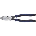 Klein Tools 9 in. Journeyman High Leverage Side Cutting Pliers thumbnail 1
