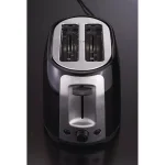 Brentwood Appliances 12-Cup Digital Coffee Maker and 2-Slice Extra-Wide Slot Toaster Bundle, Black thumbnail 2