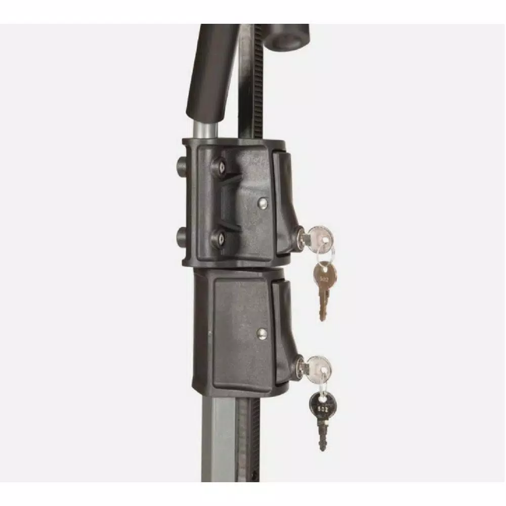 Swagman Chinook 2-Bike Hitch Rack with Key Lock Hook, Fits 1-1/4 in. and 2 in. Receivers, Black