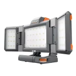 RIDGID 18V Hybrid Folding Panel LED Work Light Kit with 2.0 Ah Battery and Charger thumbnail 3