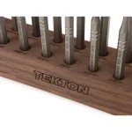 TEKTON 18-Piece Gunsmith Punch Set with Walnut Bench Block thumbnail 8