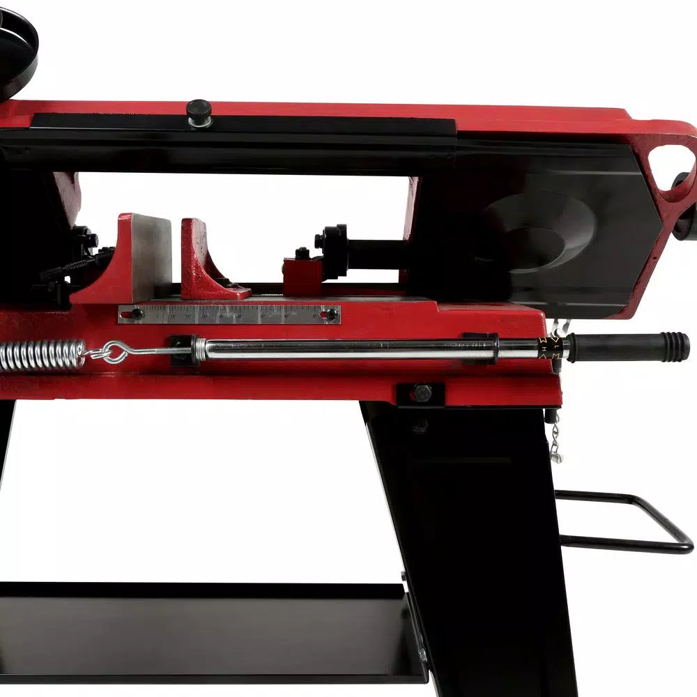 General International 4.5 in. Metal Cutting Band Saw with Heavy Duty Steel Stand