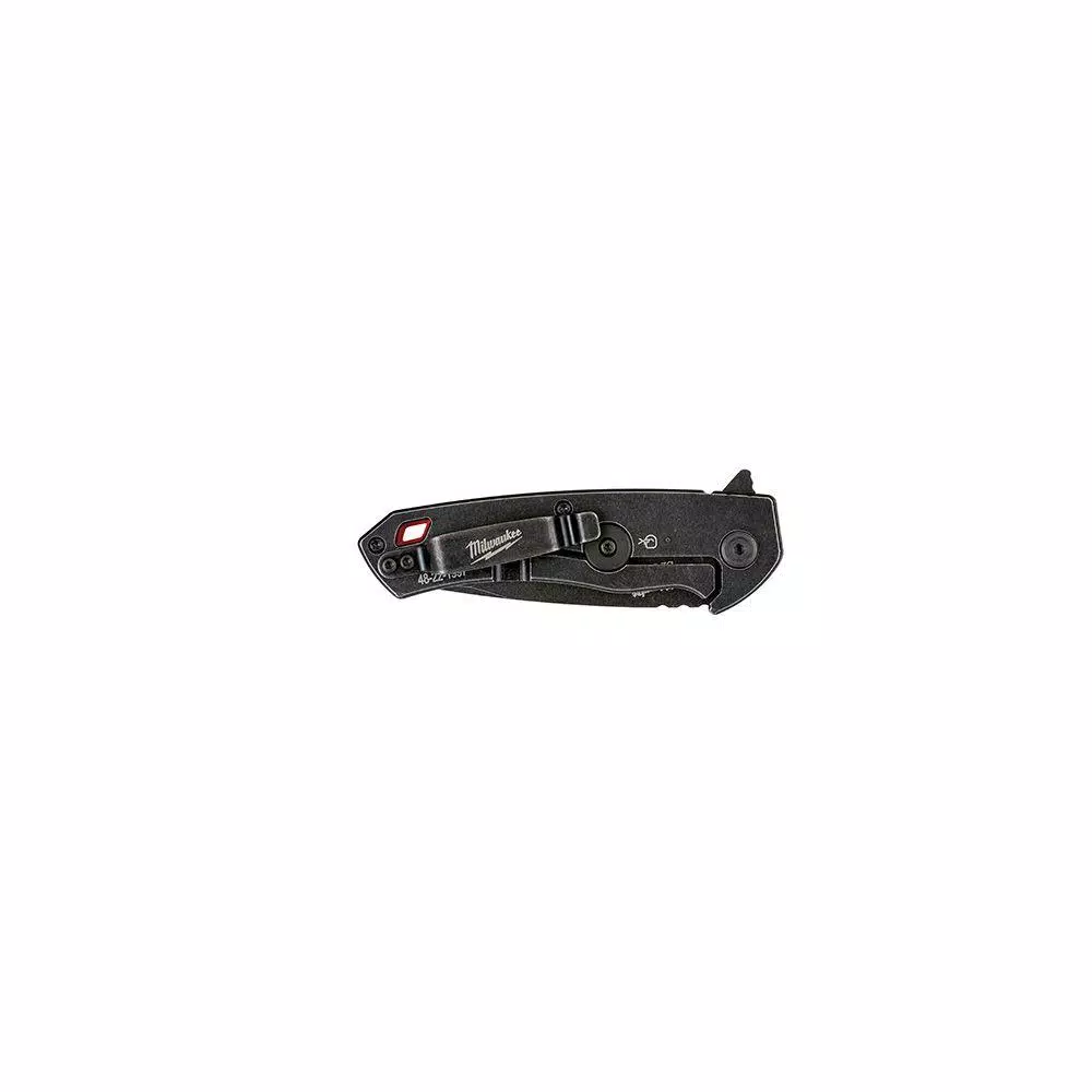 Milwaukee Hardline 2.5 in. D2 Steel Smooth Blade Folding Pocket Knife