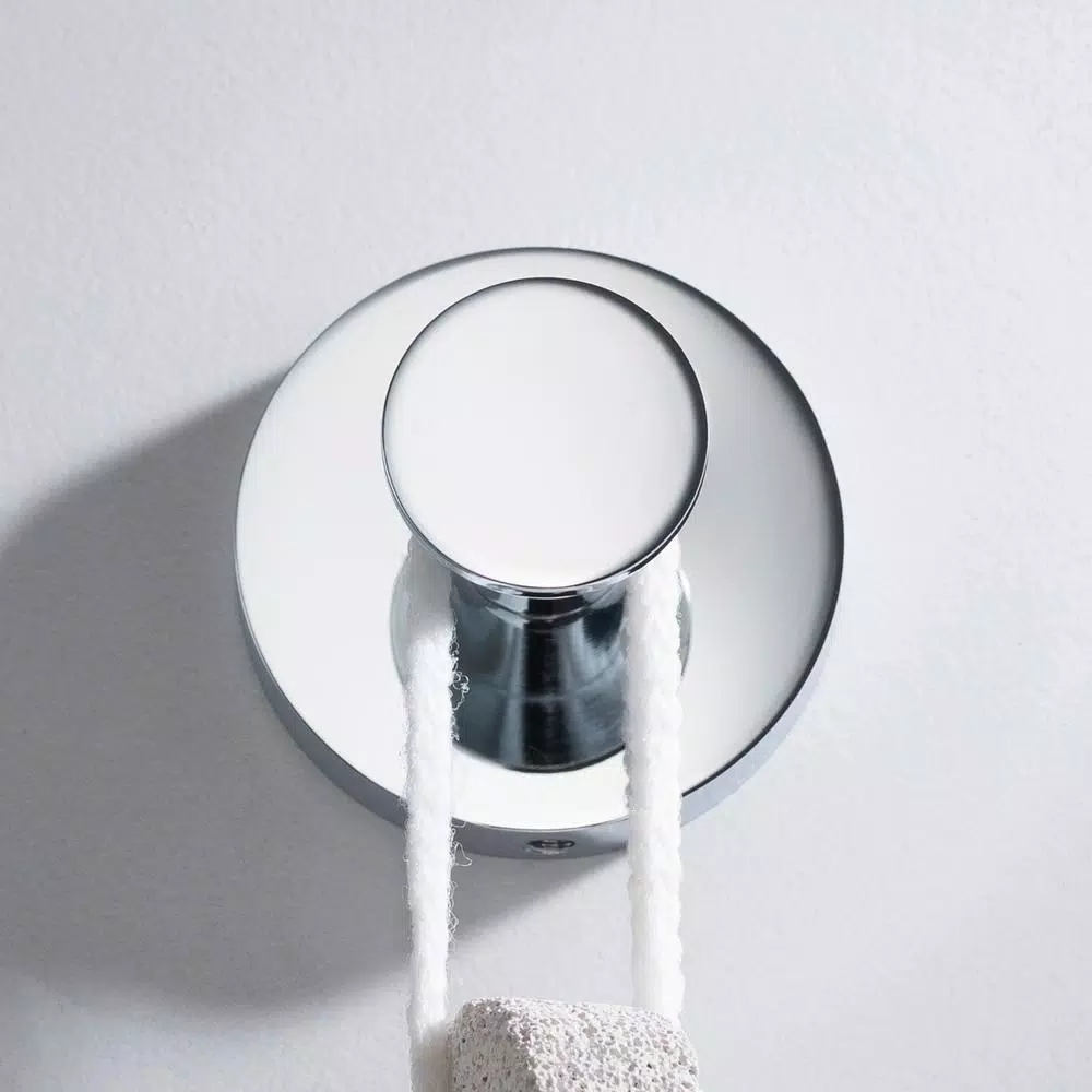KRAUS Elie Chrome Bathroom Robe and Towel Hook