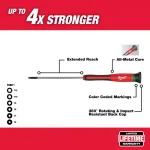 Milwaukee 6-Piece Torx Precision Screwdriver Set with All-Metal Core thumbnail 2