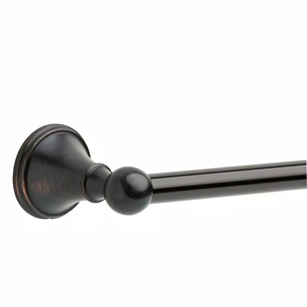 Delta Crestfield 18 in. Single Towel Bar, Venetian Bronze Zinc Construction