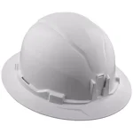 Klein Tools White Full Brim Non-Vented Hard Hat, Class E Type 1 thumbnail 4